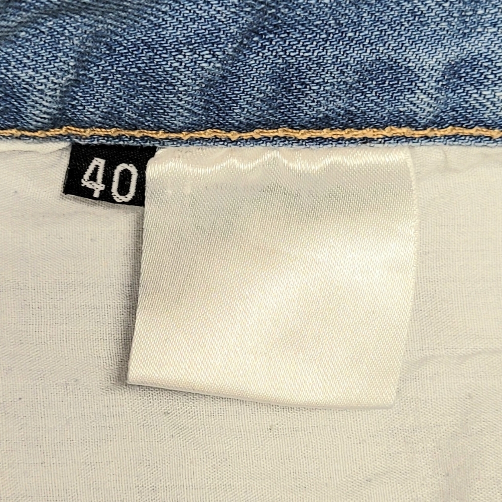 Mens Gucci Blue Denim Shorts Size 37-38 EUC - Picture 10 of 14